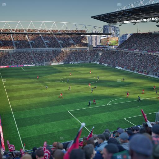 BMO Field - Section 201 Seat View