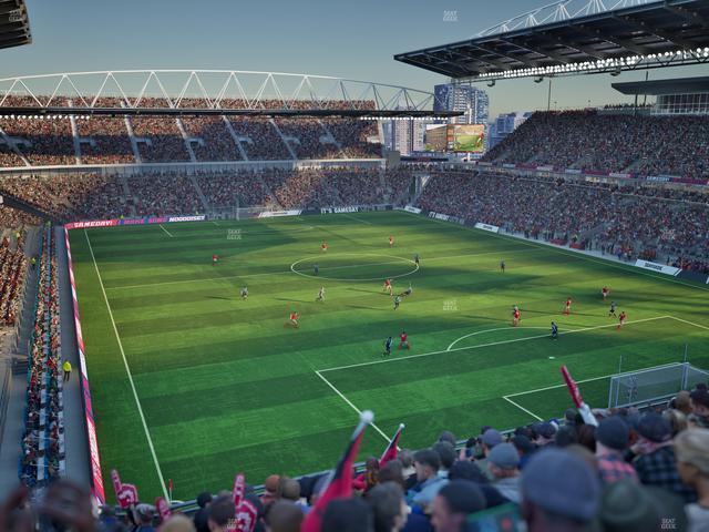 BMO Field - Section 201 Seat View