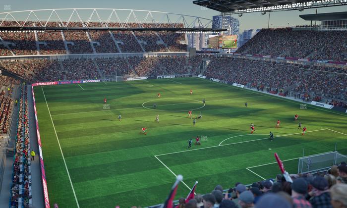 BMO Field - Section 201 Seat View