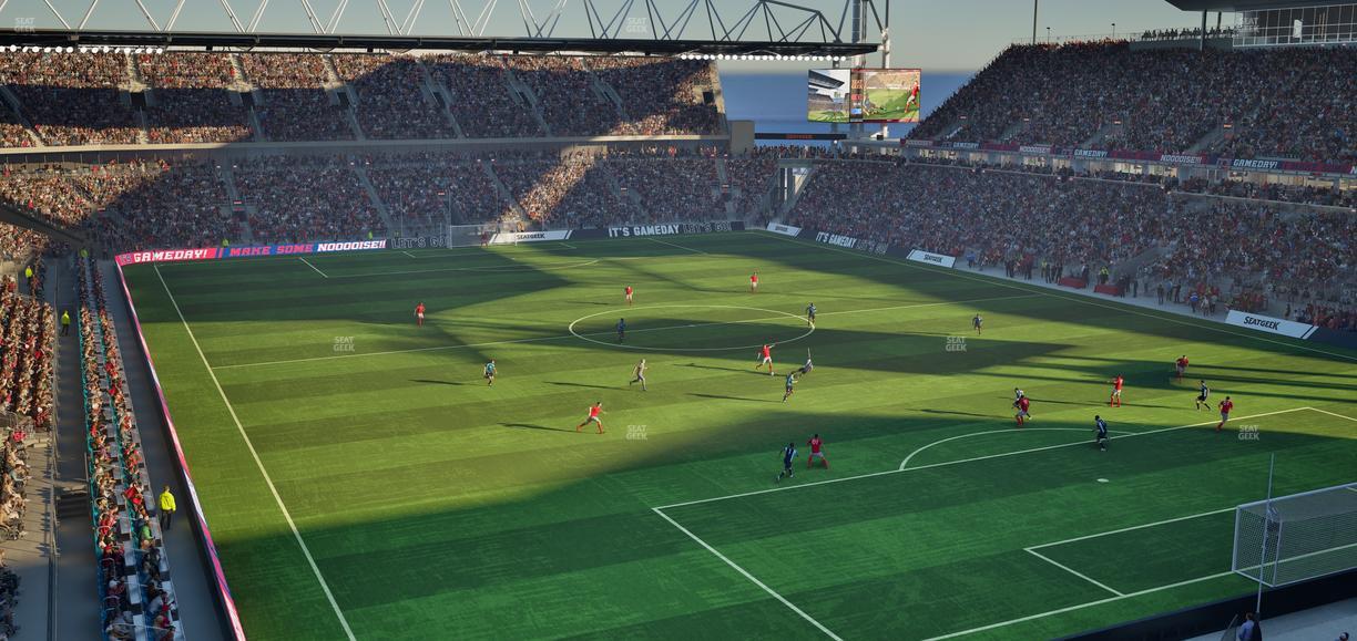 BMO Field - Section 201 Seat View