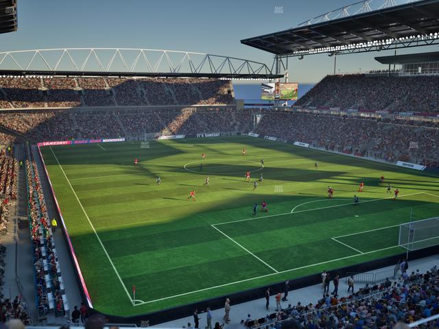 BMO Field - Section 201 Seat View