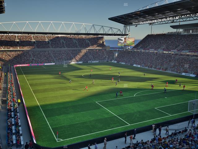 BMO Field - Section 202 Seat View