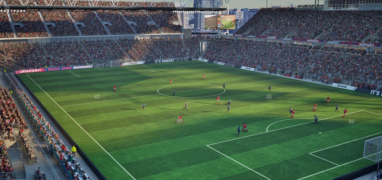 BMO Field - Section 202 Seat View