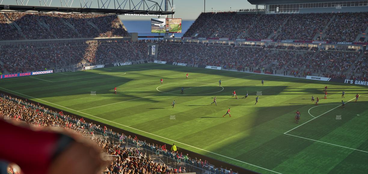 BMO Field - Section 203 Seat View