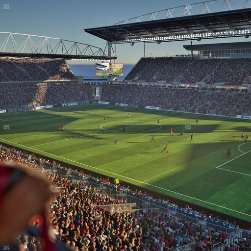 BMO Field - Section 203 Seat View