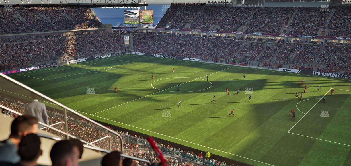 BMO Field - Section 204 Seat View