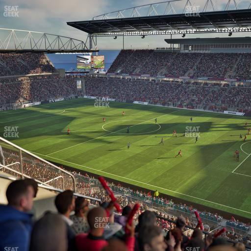 BMO Field - Section 204 Seat View