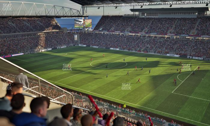 BMO Field - Section 204 Seat View