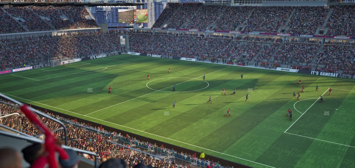 BMO Field - Section 204 Seat View