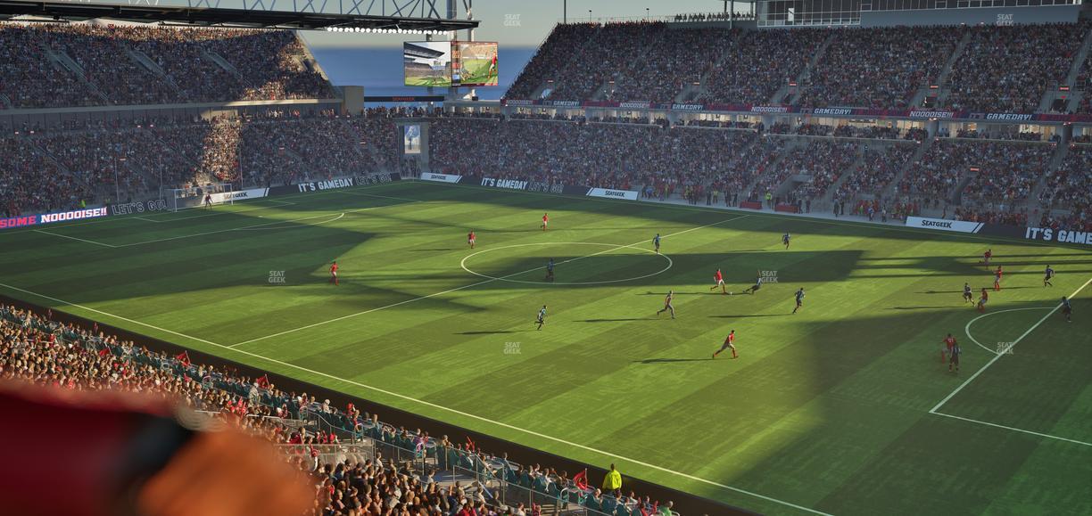 BMO Field - Section 204 Seat View