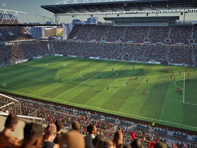 BMO Field - Section 205 Seat View