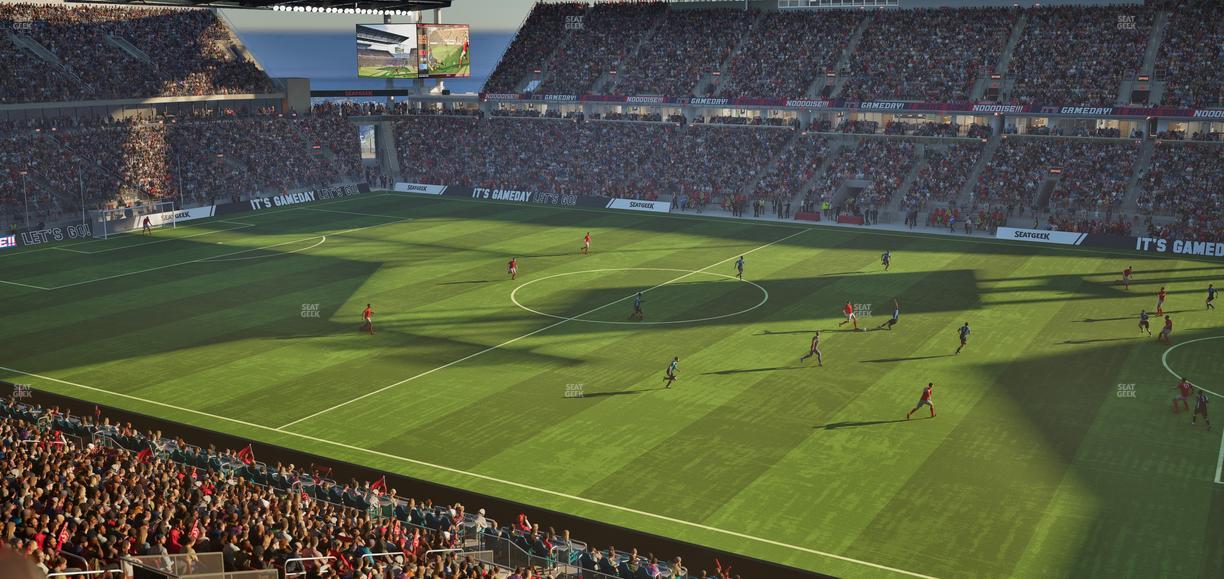 BMO Field - Section 205 Seat View