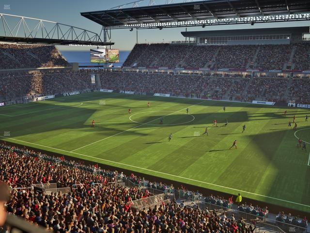 BMO Field - Section 205 Seat View