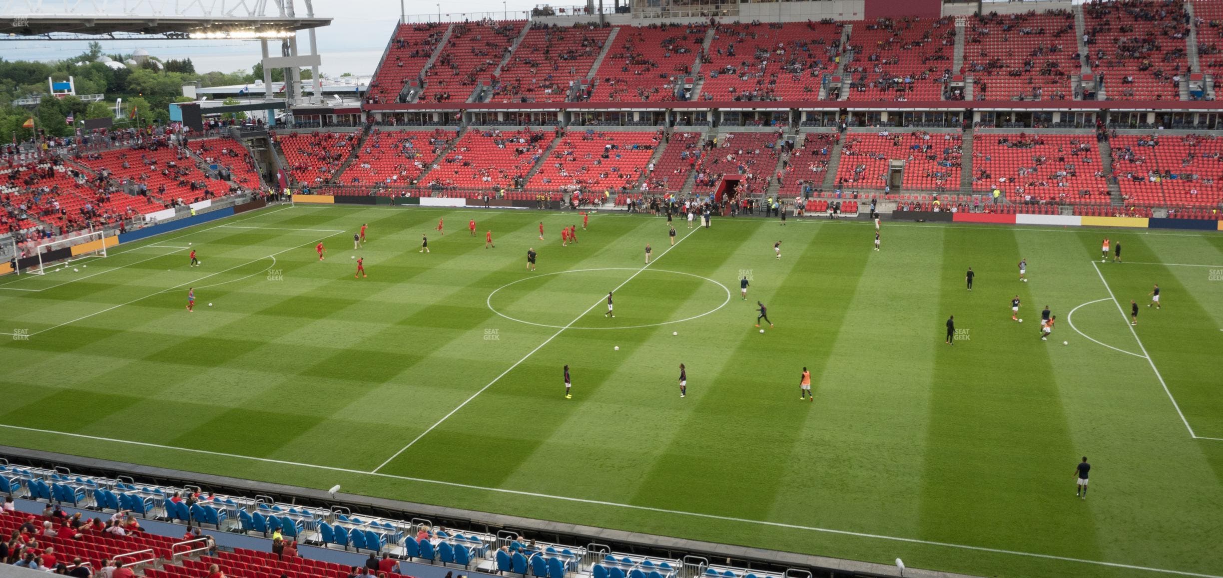 BMO Field - Section 206 A Seat View