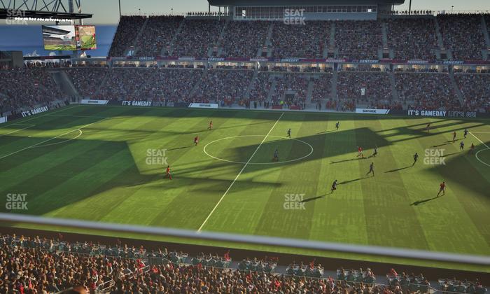 BMO Field - Section 206 A Seat View