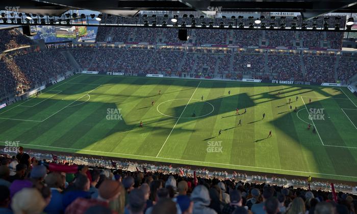 BMO Field - Section 206 Seat View