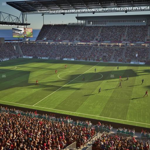 BMO Field - Section 206 Seat View