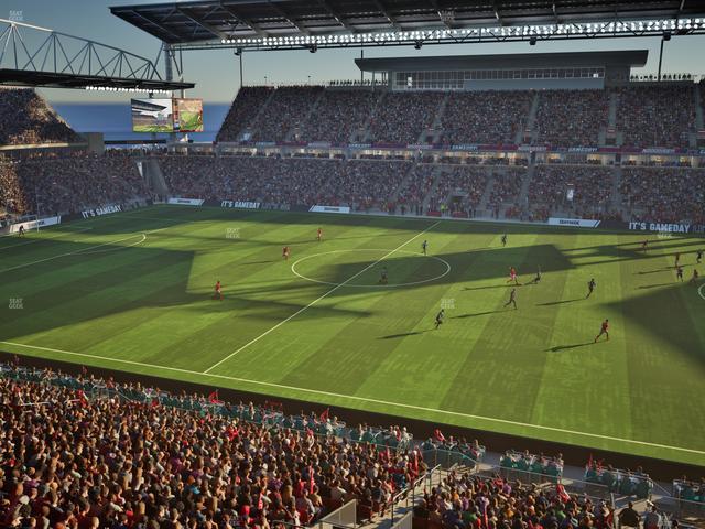 BMO Field - Section 206 Seat View