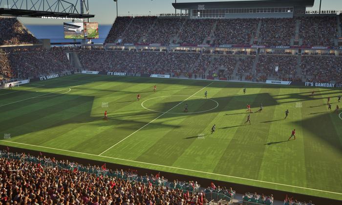 BMO Field - Section 206 Seat View