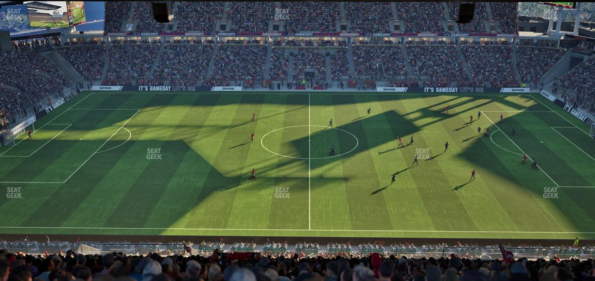 BMO Field - Section 207 Seat View