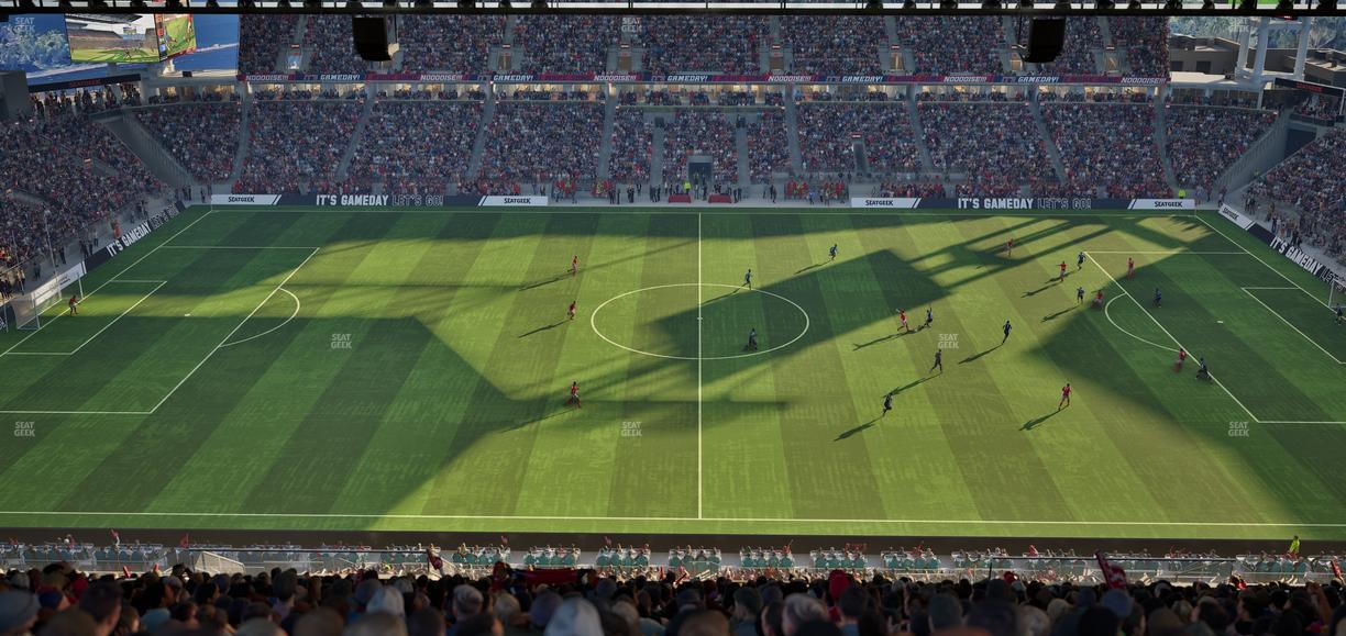 BMO Field - Section 207 Seat View