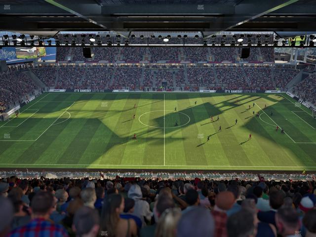 BMO Field - Section 207 Seat View