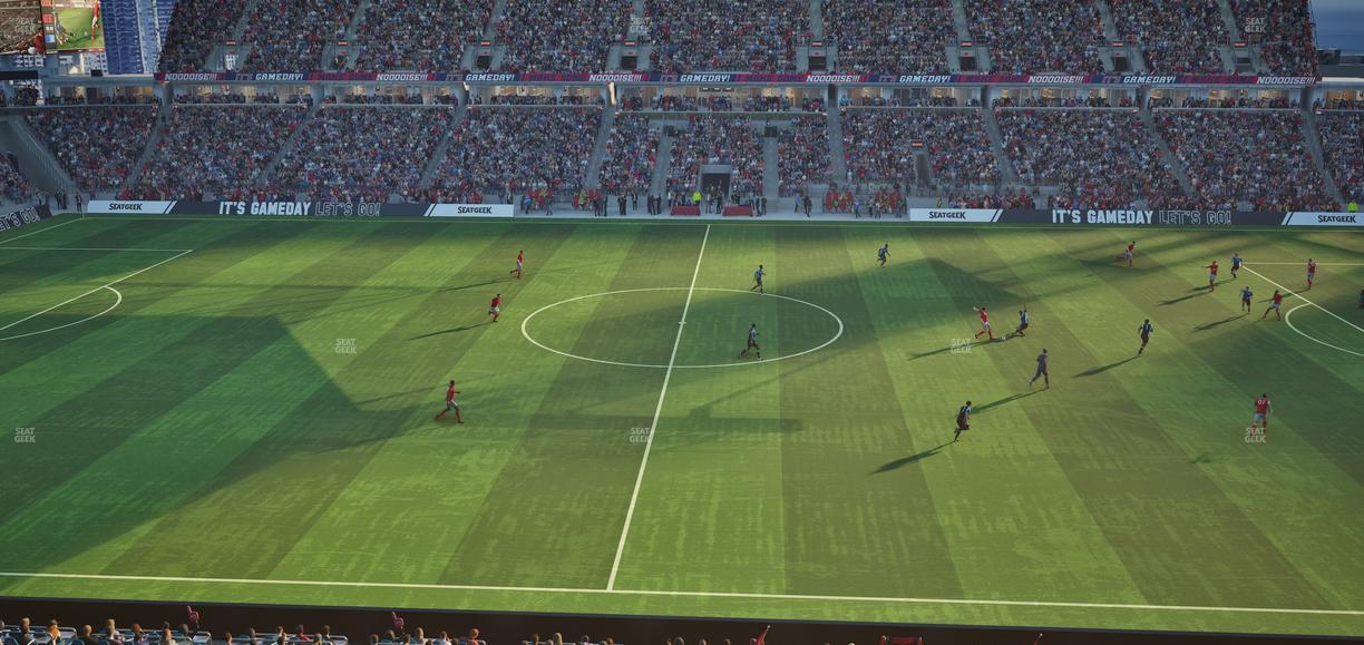 BMO Field - Section 207 Seat View