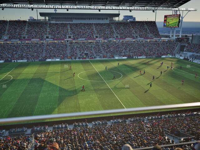 BMO Field - Section 208 A Seat View