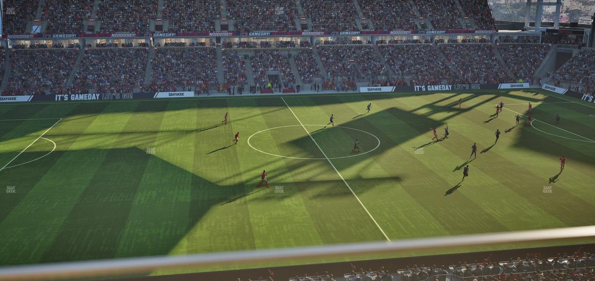 BMO Field - Section 208 A Seat View