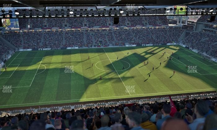 BMO Field - Section 208 Seat View