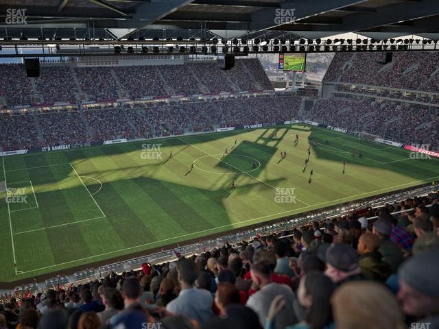 BMO Field - Section 210 Seat View