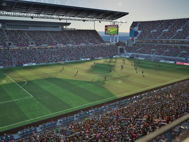 BMO Field - Section 210 Seat View