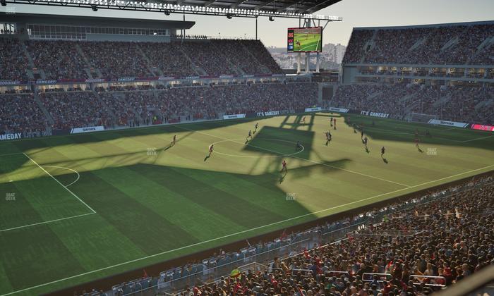 BMO Field - Section 210 Seat View