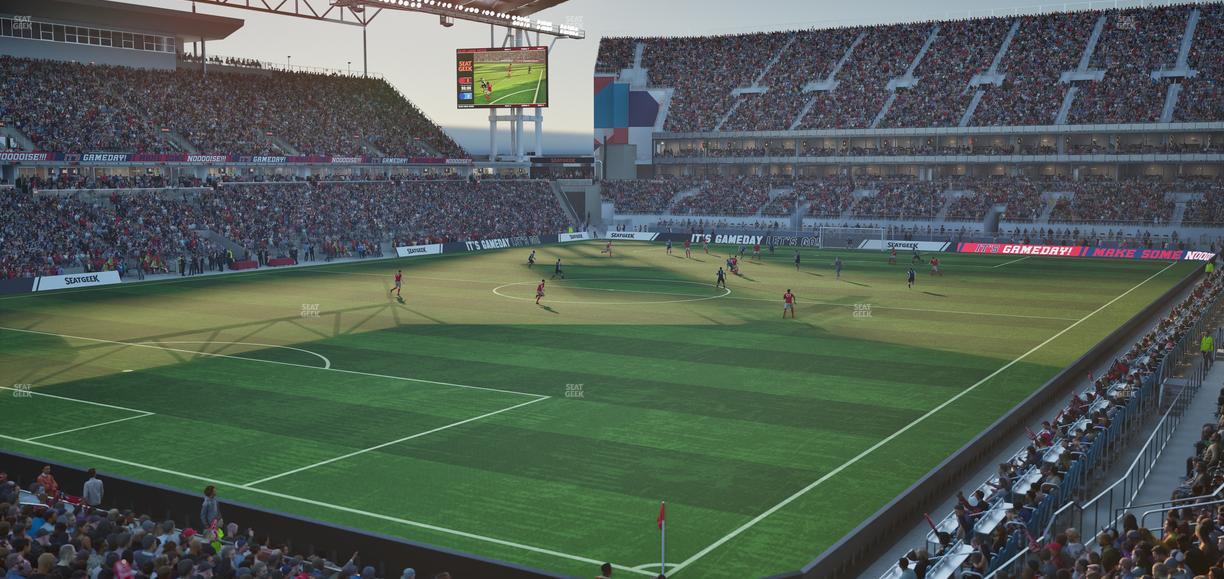 BMO Field - Section 212 A Seat View