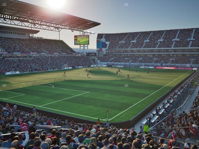 BMO Field - Section 212 A Seat View