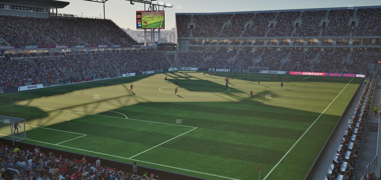 BMO Field - Section 212 Seat View