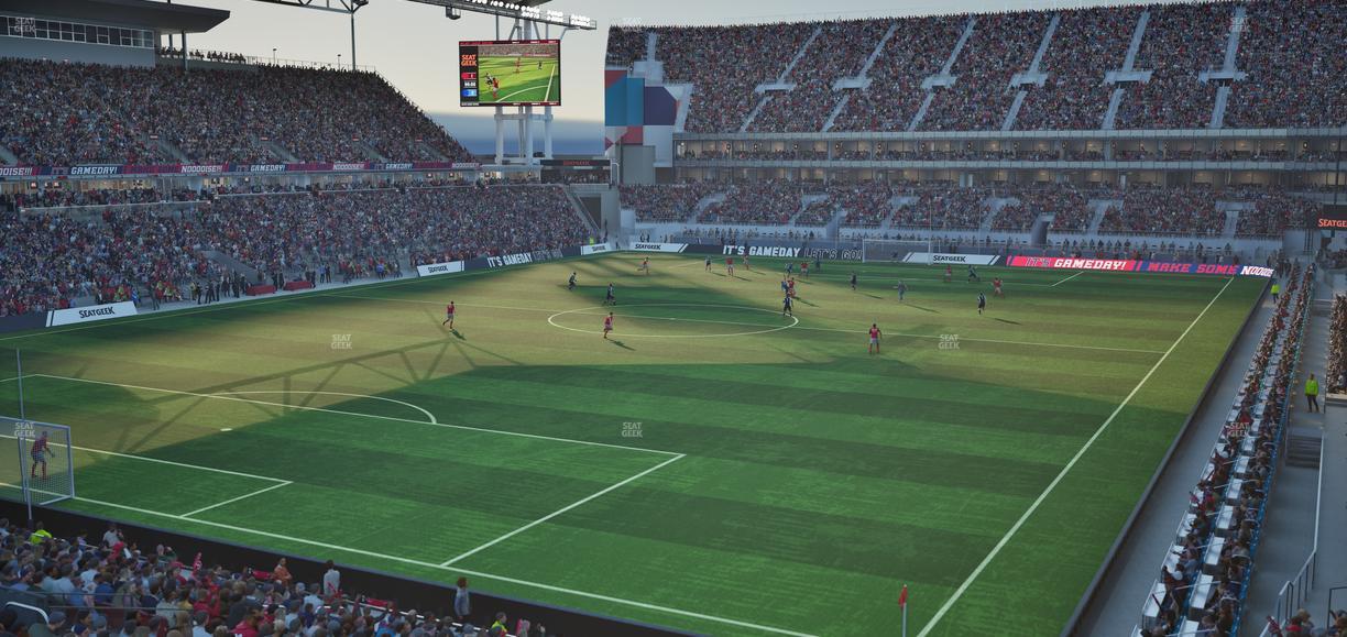 BMO Field - Section 212 Seat View