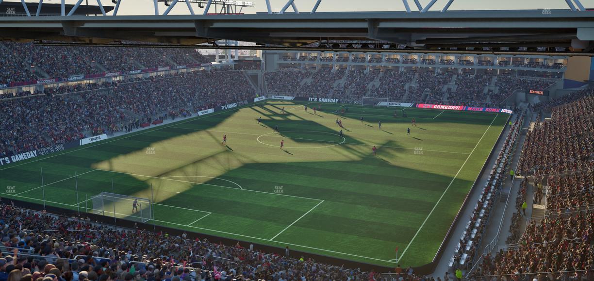 BMO Field - Section 212 Seat View