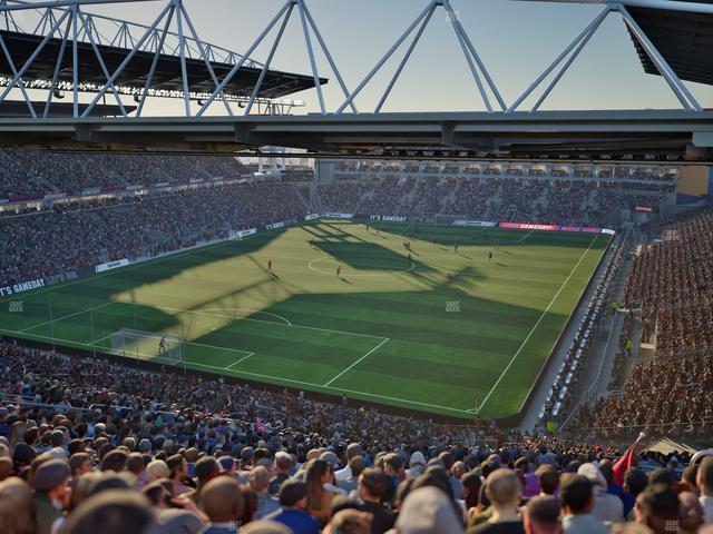 BMO Field - Section 212 Seat View