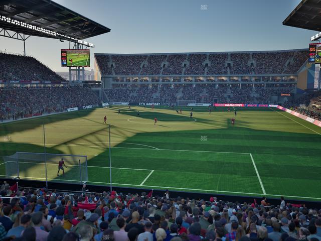 BMO Field - Section 214 A Seat View