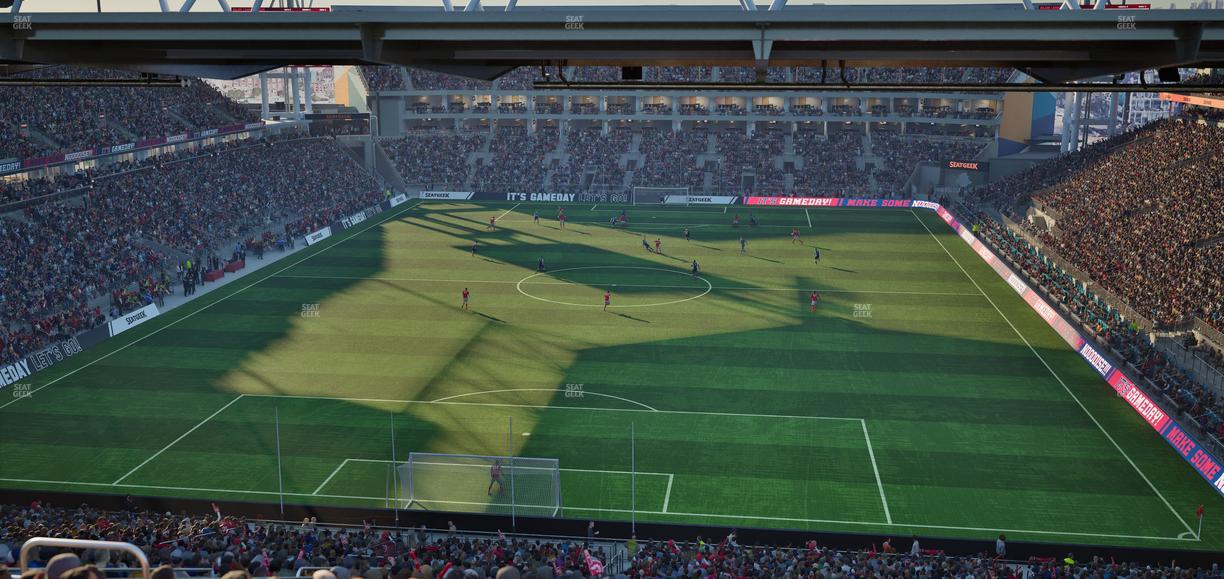 BMO Field - Section 214 Seat View