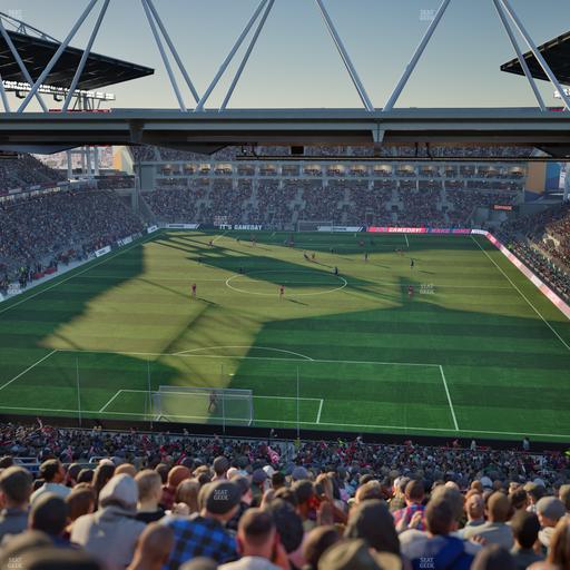 BMO Field - Section 214 Seat View