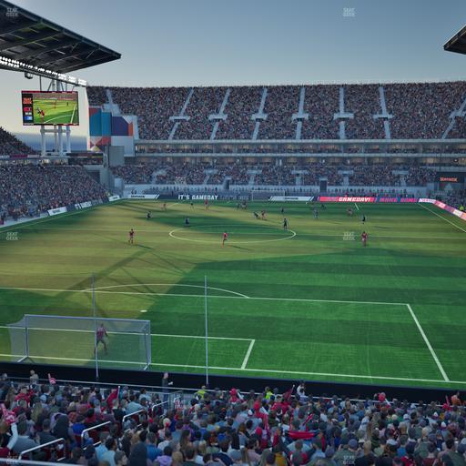 BMO Field - Section 214 Seat View