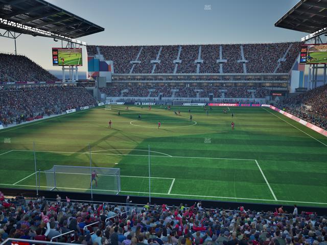 BMO Field - Section 214 Seat View