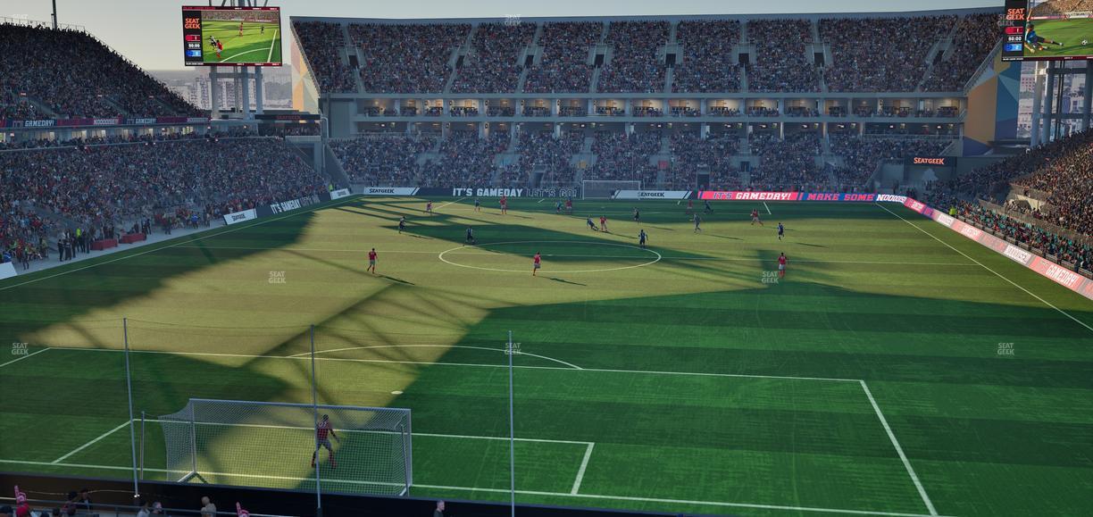 BMO Field - Section 214 Seat View