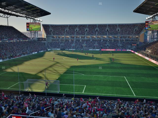 BMO Field - Section 214 Seat View