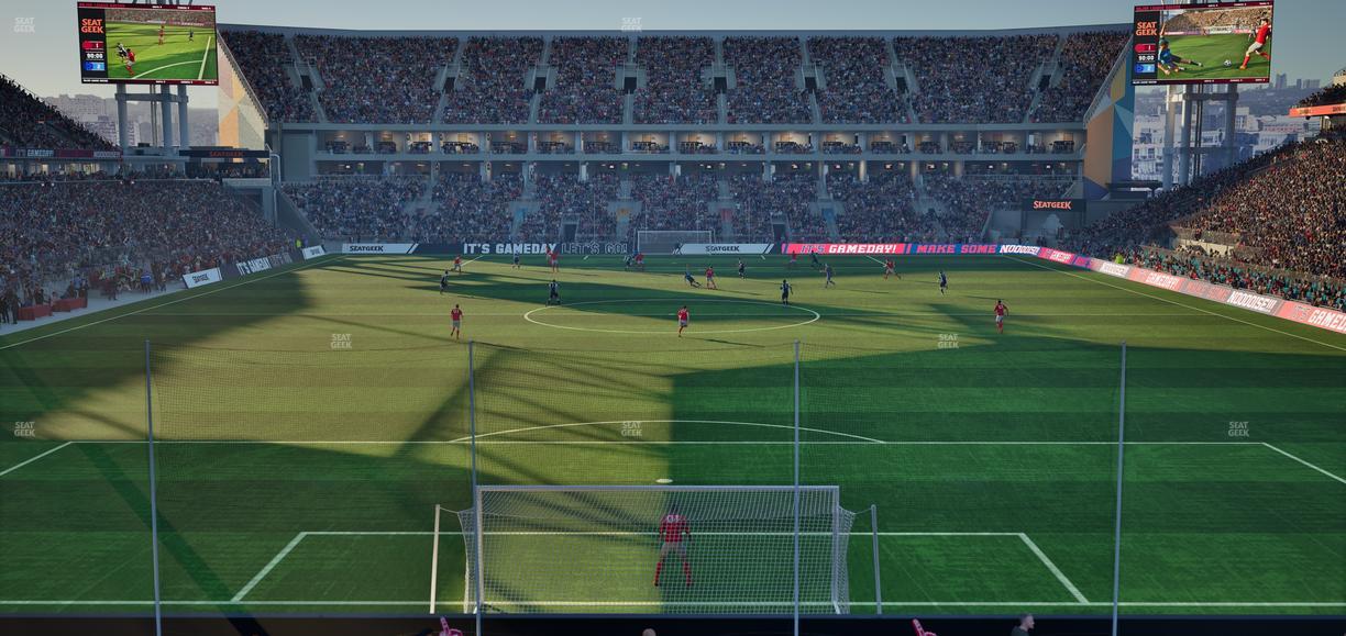 BMO Field - Section 215 A Seat View