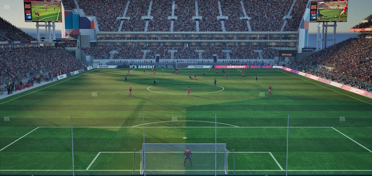 BMO Field - Section 215 Seat View