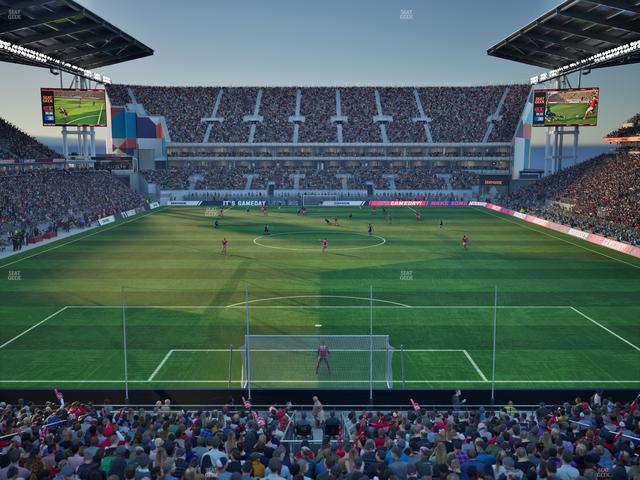 BMO Field - Section 215 Seat View