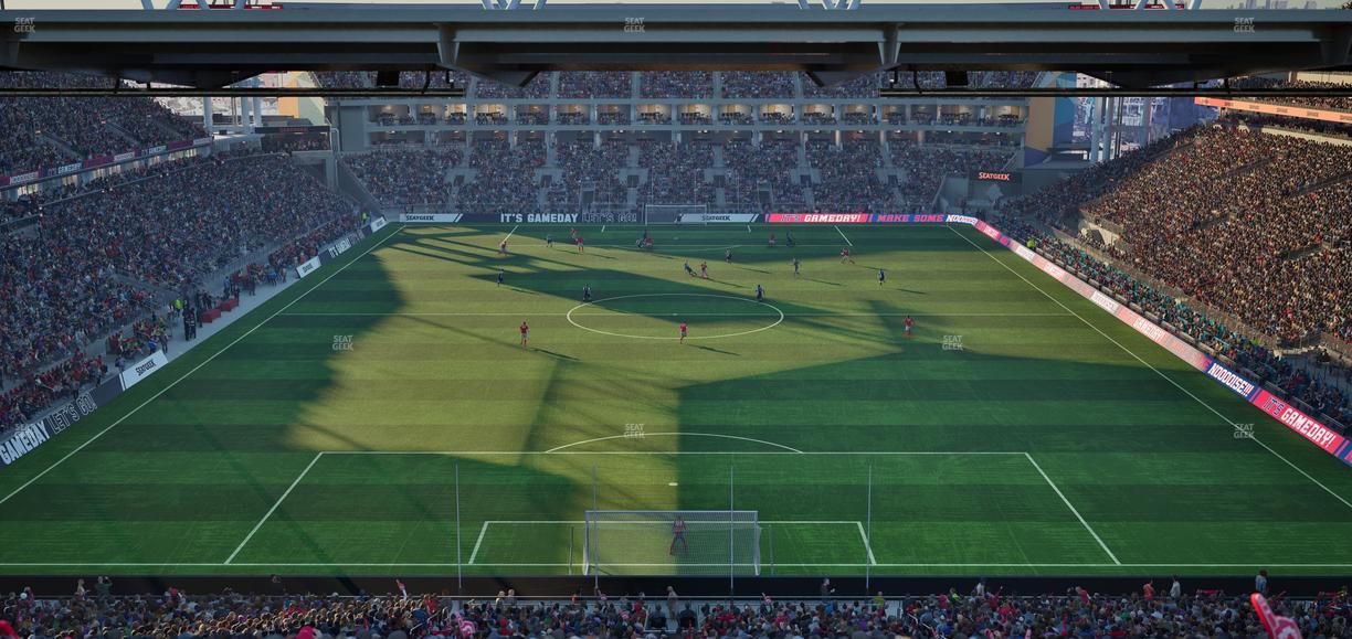 BMO Field - Section 215 Seat View